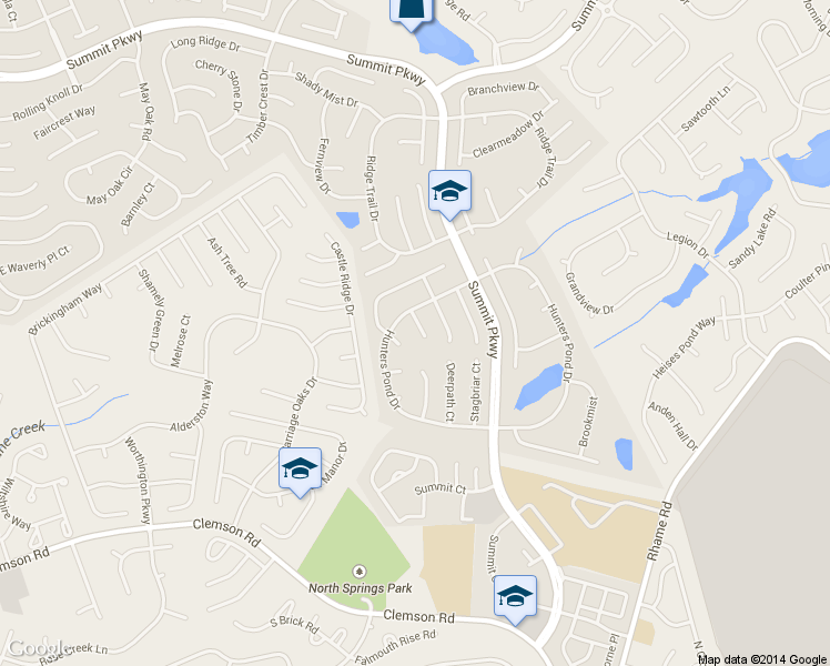 map of restaurants, bars, coffee shops, grocery stores, and more near 6 Windy Knoll Court in Columbia