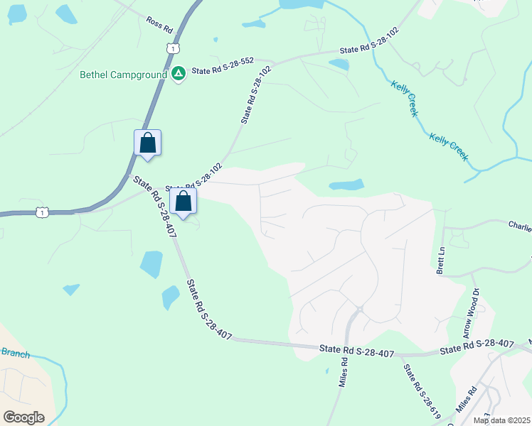 map of restaurants, bars, coffee shops, grocery stores, and more near 4 Fir Tree Lane in Elgin