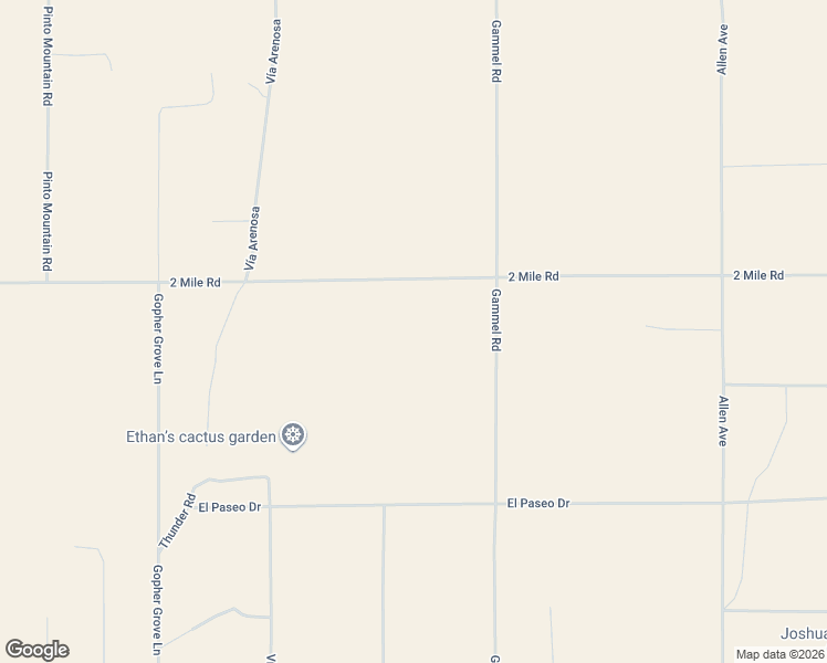 map of restaurants, bars, coffee shops, grocery stores, and more near 78000 2 Mile Road in Twentynine Palms