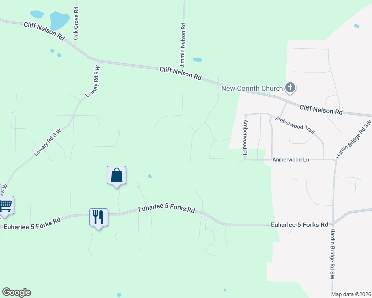 map of restaurants, bars, coffee shops, grocery stores, and more near 42 Glenmore Drive in Kingston