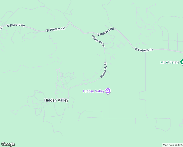 map of restaurants, bars, coffee shops, grocery stores, and more near 1515 Hidden Valley Road in Thousand Oaks