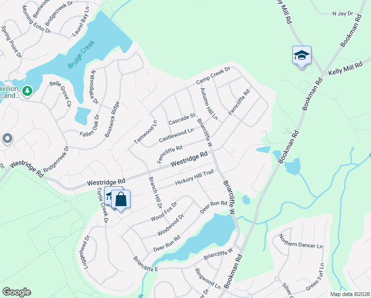 map of restaurants, bars, coffee shops, grocery stores, and more near 226 Ferncliffe Road in Elgin