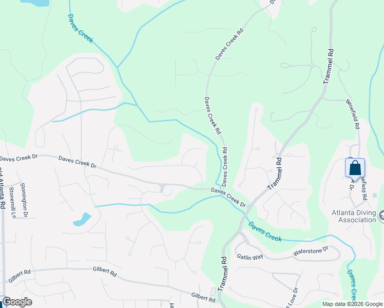 map of restaurants, bars, coffee shops, grocery stores, and more near 7455 Bronson Way in Cumming