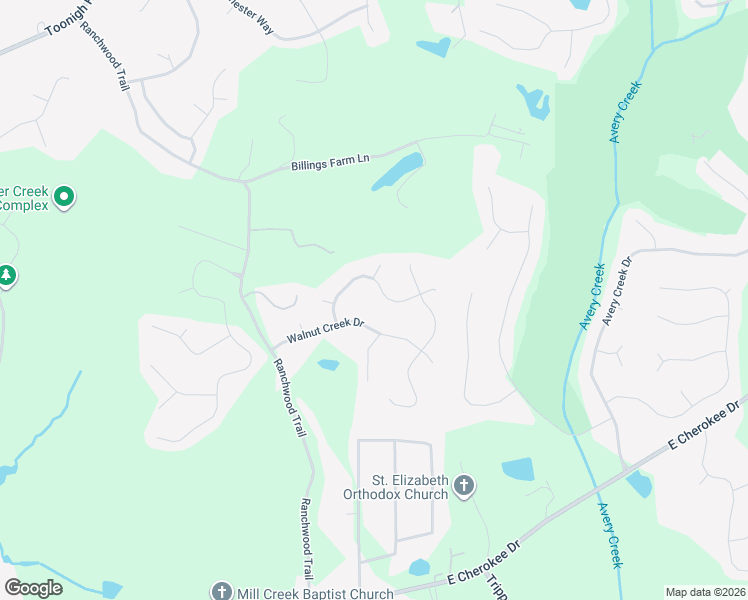 map of restaurants, bars, coffee shops, grocery stores, and more near 228 Mountain View Drive in Woodstock