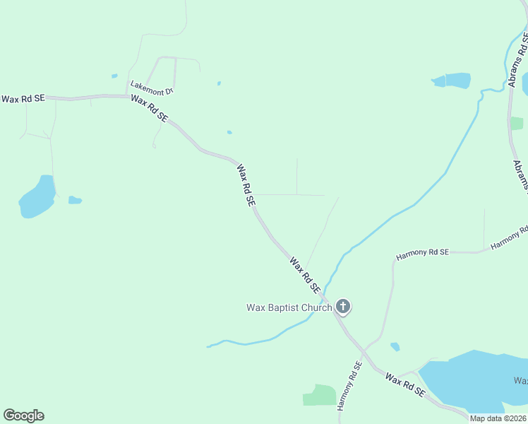 map of restaurants, bars, coffee shops, grocery stores, and more near 1513 Wax Road Southeast in Silver Creek