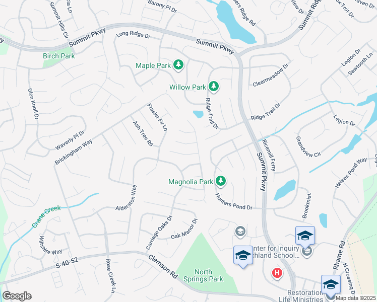 map of restaurants, bars, coffee shops, grocery stores, and more near 8 Scottsdale Court in Columbia