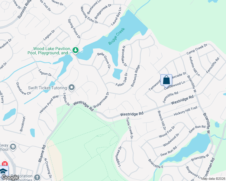 map of restaurants, bars, coffee shops, grocery stores, and more near 108 Fallen Oak Drive in Columbia
