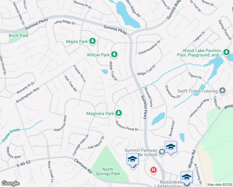 map of restaurants, bars, coffee shops, grocery stores, and more near 29 Dovecreek in Columbia