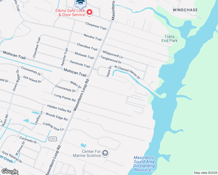 map of restaurants, bars, coffee shops, grocery stores, and more near 211 Friendly Lane in Wilmington