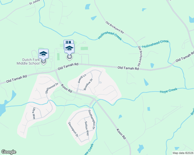 map of restaurants, bars, coffee shops, grocery stores, and more near 110 Osborne Lane in Irmo