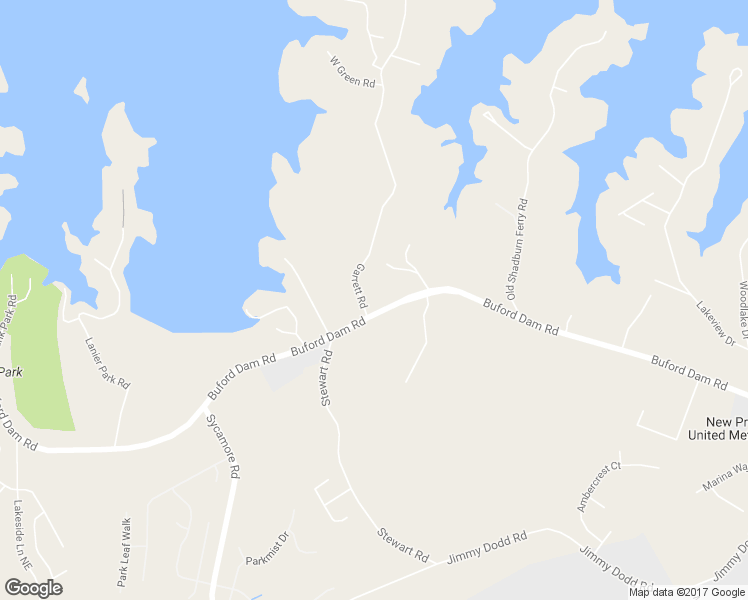 map of restaurants, bars, coffee shops, grocery stores, and more near 1688 Buford Dam Road in Buford