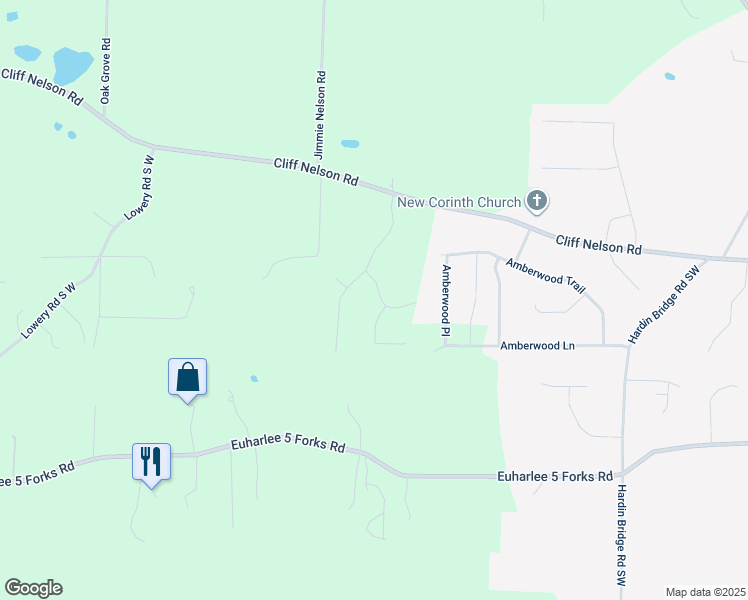 map of restaurants, bars, coffee shops, grocery stores, and more near 16 Gate Post Lane in Kingston
