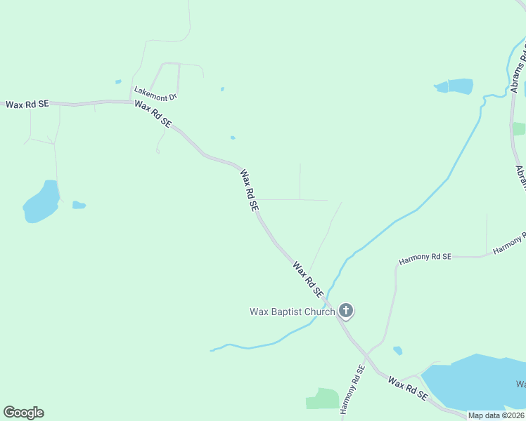 map of restaurants, bars, coffee shops, grocery stores, and more near 1513 Wax Road Southeast in Silver Creek