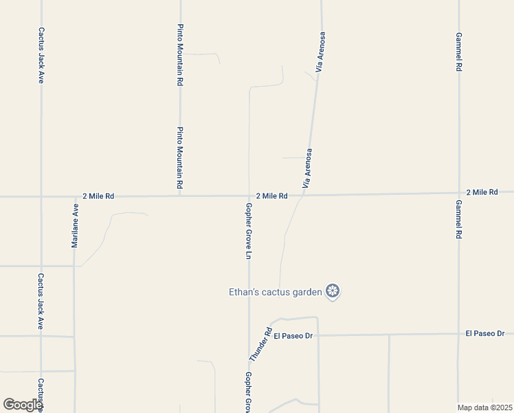 map of restaurants, bars, coffee shops, grocery stores, and more near 74153 2 Mile Road in Twentynine Palms