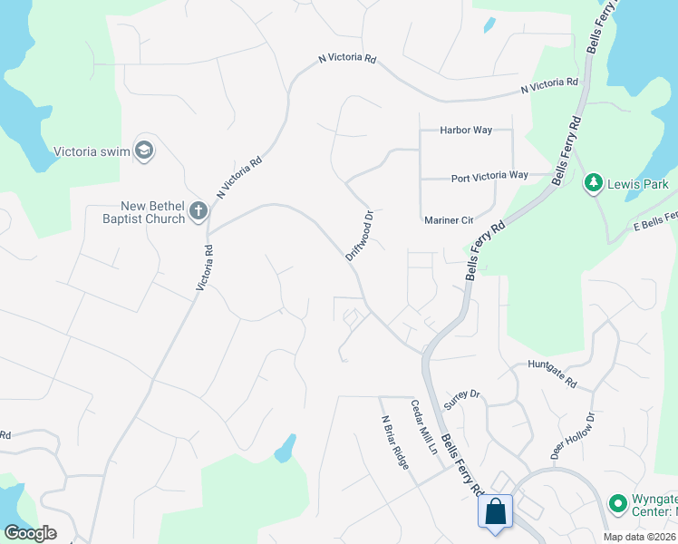 map of restaurants, bars, coffee shops, grocery stores, and more near 467 Victoria Road in Woodstock