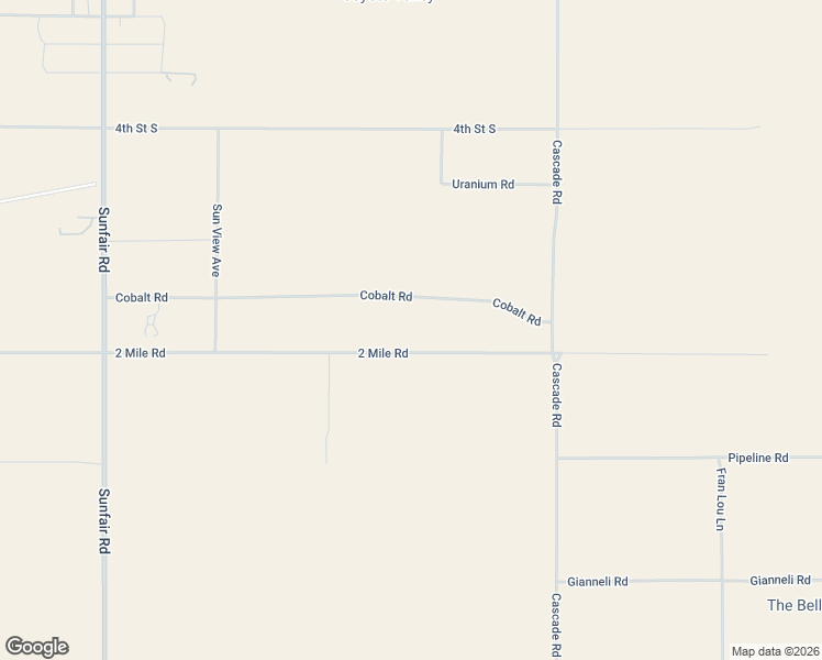 map of restaurants, bars, coffee shops, grocery stores, and more near 65958 2 Mile Road in Joshua Tree