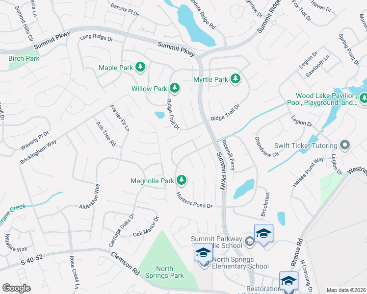 map of restaurants, bars, coffee shops, grocery stores, and more near 42 Dovecreek in Columbia