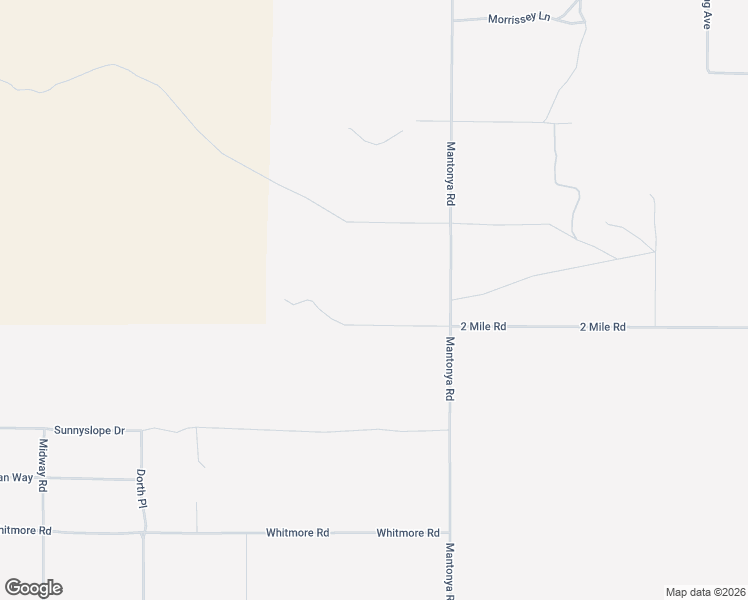 map of restaurants, bars, coffee shops, grocery stores, and more near 2 Mile Road in Twentynine Palms