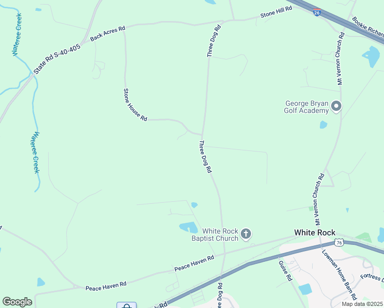 map of restaurants, bars, coffee shops, grocery stores, and more near 1100 3 Dog Road in Chapin