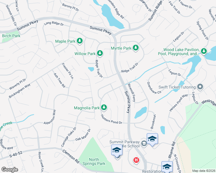 map of restaurants, bars, coffee shops, grocery stores, and more near 42 Dovecreek in Columbia