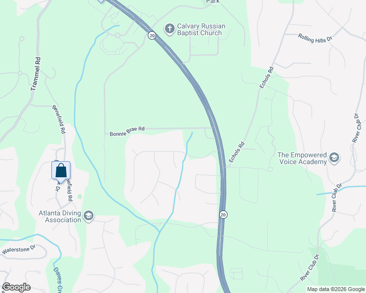 map of restaurants, bars, coffee shops, grocery stores, and more near 2470 Cambridge Hills Road in Cumming