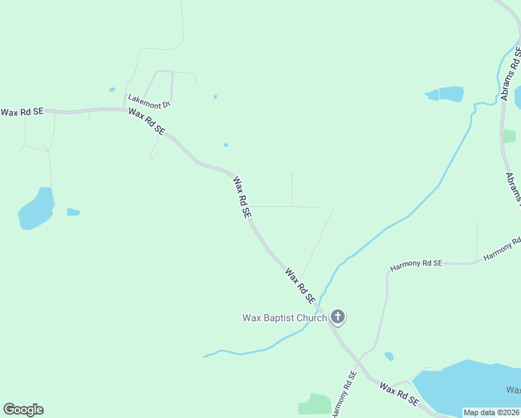 map of restaurants, bars, coffee shops, grocery stores, and more near 1513 Wax Road Southeast in Silver Creek