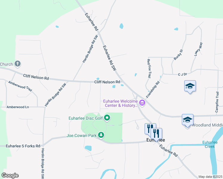 map of restaurants, bars, coffee shops, grocery stores, and more near 113 Cherry Glen Way in Kingston