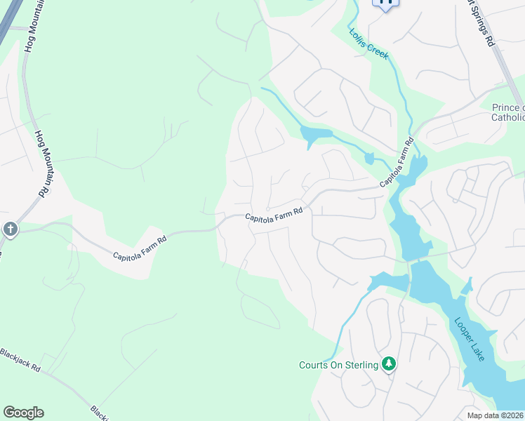 map of restaurants, bars, coffee shops, grocery stores, and more near 6659 Rivergreen Road in Flowery Branch