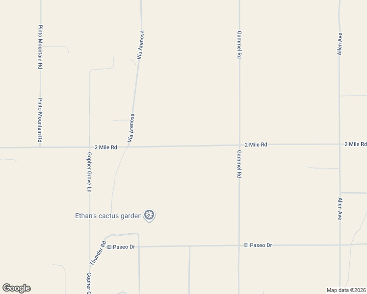 map of restaurants, bars, coffee shops, grocery stores, and more near 78261 2 Mile Road in Twentynine Palms