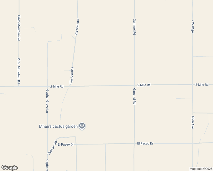 map of restaurants, bars, coffee shops, grocery stores, and more near 78261 2 Mile Road in Twentynine Palms