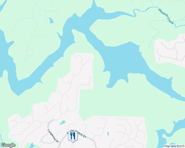 map of restaurants, bars, coffee shops, grocery stores, and more near 1066 Fairway Valley Drive in Woodstock