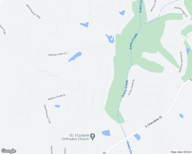 map of restaurants, bars, coffee shops, grocery stores, and more near 204 Valley View Court in Woodstock
