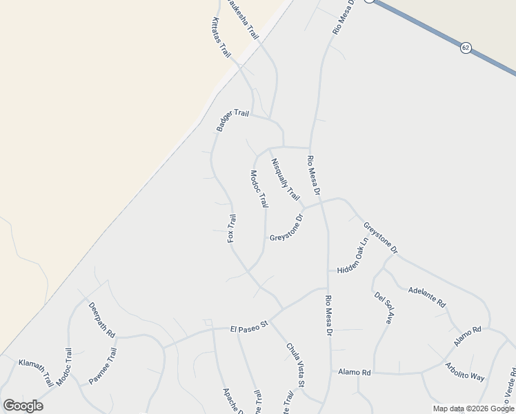 map of restaurants, bars, coffee shops, grocery stores, and more near 5704 Modoc Trail in Big River