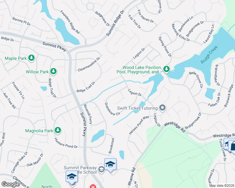 map of restaurants, bars, coffee shops, grocery stores, and more near 352 Grandview Circle in Columbia