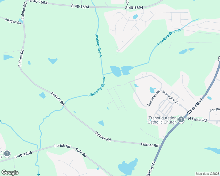 map of restaurants, bars, coffee shops, grocery stores, and more near 294 Roundtree Road in Columbia