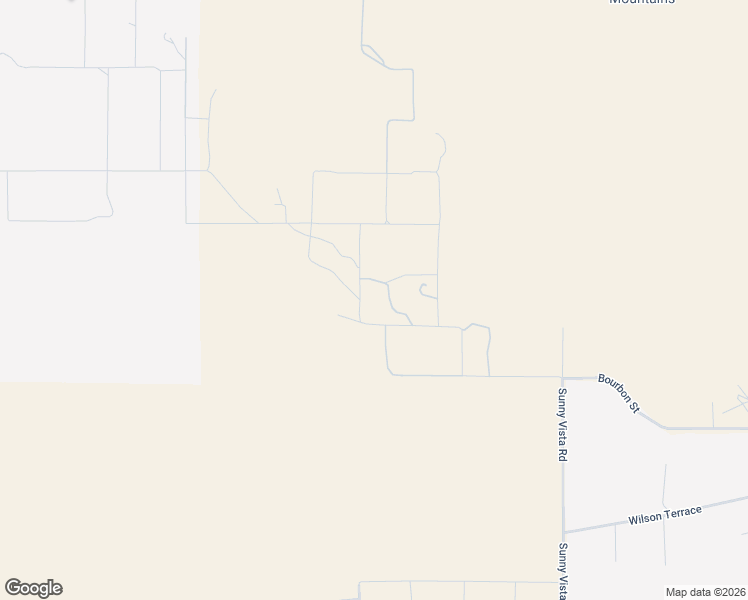 map of restaurants, bars, coffee shops, grocery stores, and more near 5517 Bartlett Mountain Road in Joshua Tree