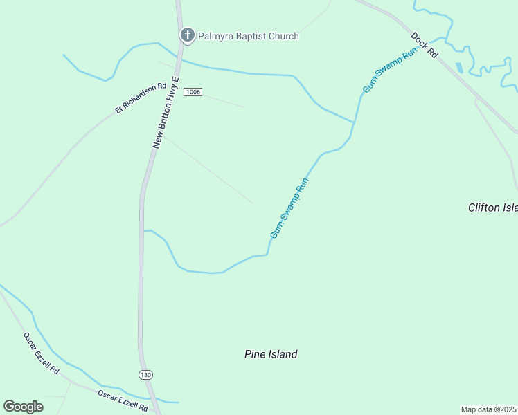 map of restaurants, bars, coffee shops, grocery stores, and more near 13081 New Britton Highway East in Nakina