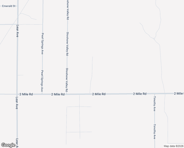 map of restaurants, bars, coffee shops, grocery stores, and more near Pampas Avenue in Twentynine Palms