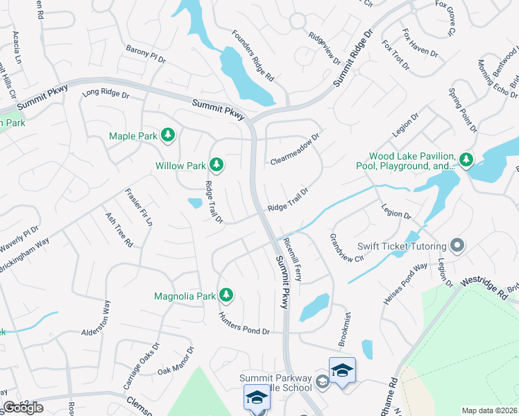 map of restaurants, bars, coffee shops, grocery stores, and more near 200 Summit Parkway in Columbia