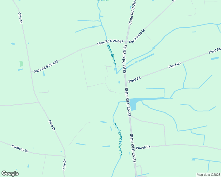 map of restaurants, bars, coffee shops, grocery stores, and more near 2025 State Road S-26-33 in Green Sea