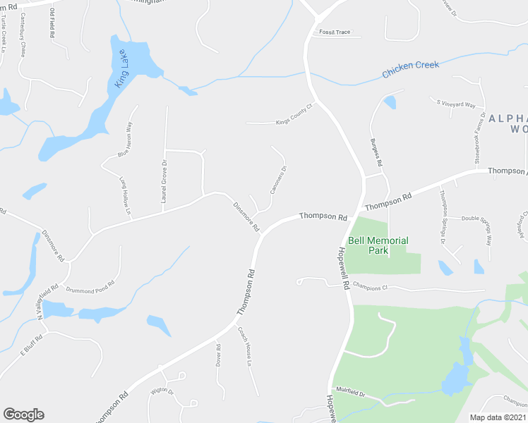map of restaurants, bars, coffee shops, grocery stores, and more near 915 Canonero Drive in Milton