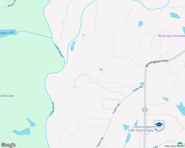 map of restaurants, bars, coffee shops, grocery stores, and more near 560 Lost River Bend in Alpharetta