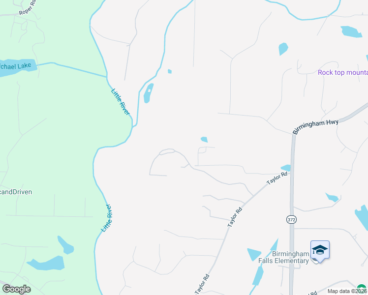 map of restaurants, bars, coffee shops, grocery stores, and more near 560 Lost River Bend in Alpharetta