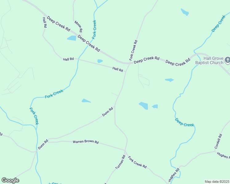 map of restaurants, bars, coffee shops, grocery stores, and more near 1661 Fork Creek Road in Bowman