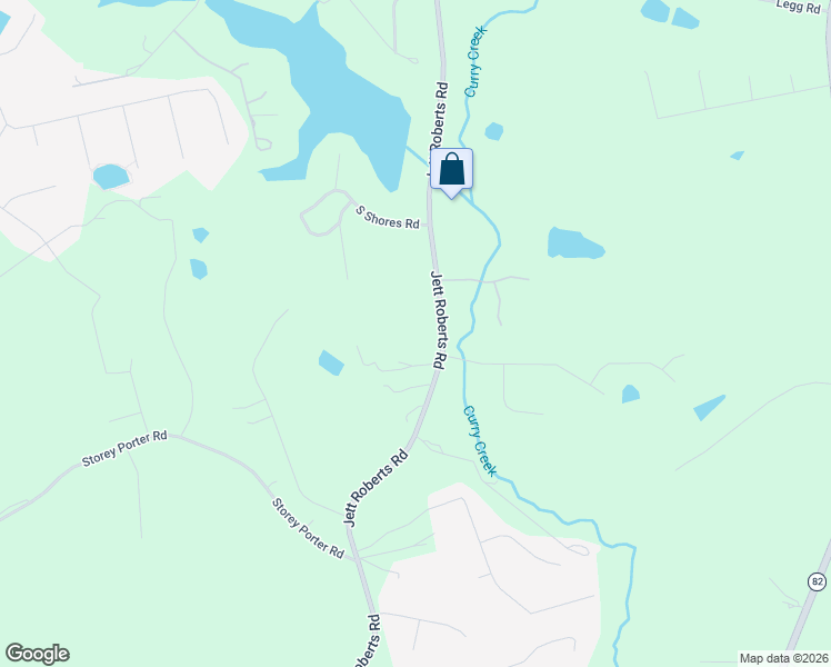 map of restaurants, bars, coffee shops, grocery stores, and more near 1681 Jett Roberts Road in Jefferson