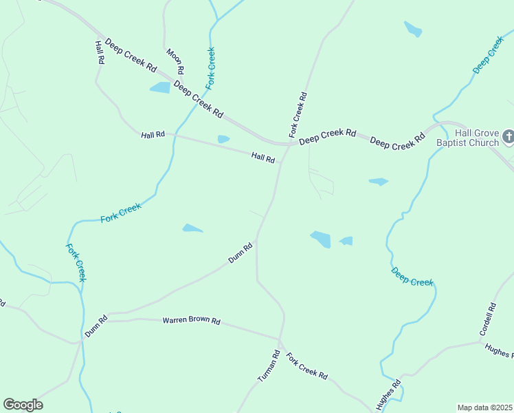 map of restaurants, bars, coffee shops, grocery stores, and more near 1661 Fork Creek Road in Bowman
