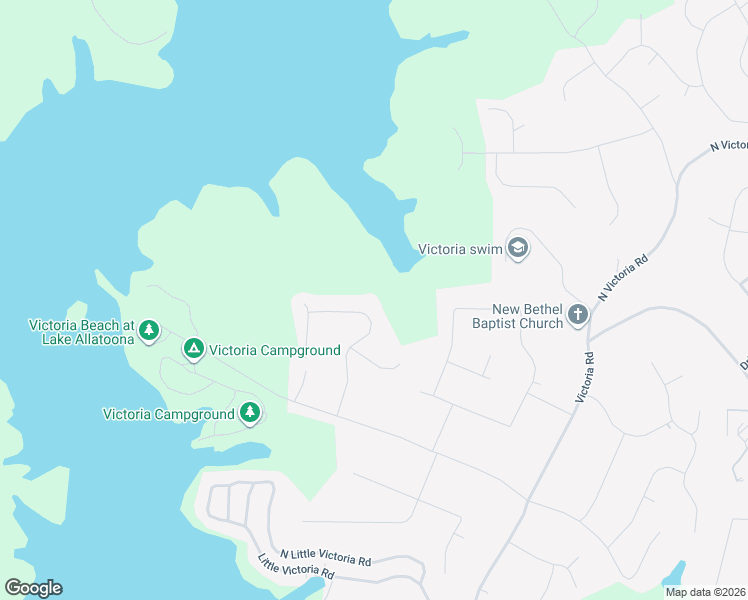 map of restaurants, bars, coffee shops, grocery stores, and more near 412 Lovinggood Landing Drive in Woodstock