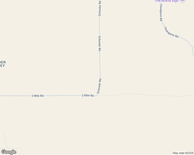 map of restaurants, bars, coffee shops, grocery stores, and more near 5561 Schooler Road in Twentynine Palms