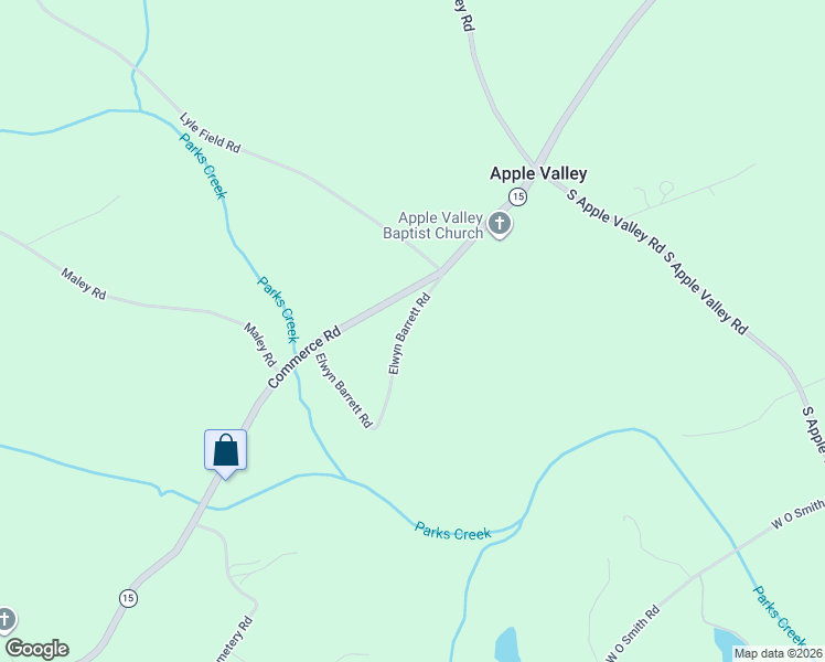 map of restaurants, bars, coffee shops, grocery stores, and more near 464 Elwyn Barrett Road in Jefferson