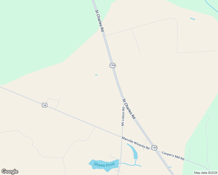 map of restaurants, bars, coffee shops, grocery stores, and more near 2530 Saint Charles Road in Bishopville